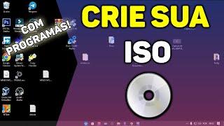 ️ COMO CRIAR UMA ISO PERSONALIZADA DO WINDOWS  INCLUA PROGRAMAS E DRIVERS (BACKUP)️