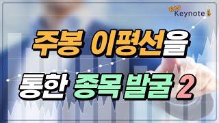 주봉 이평선을 통한 종목발굴하기 2 - Keynote #12