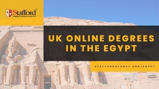 UK Online Degrees in Egypt - Stafford Global