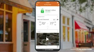 Meet the Alarm.com for Business Mobile App