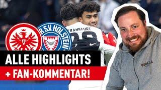 Eintracht Frankfurt - Holstein Kiel mit Fankommentar | Bundesliga Highlights