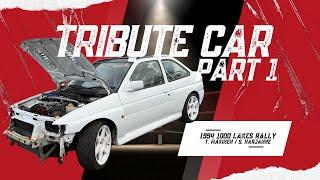 Escort Cosworth | Tribute restoration | 1994 1000 Lakes Rally | T. Mäkinen and S. Harjanne