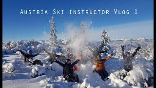 Austria Skiing vlog 1 | Snowminds Amwärter course | December 2020