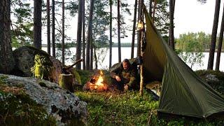 4 Days Bushcraft Trip - Canvas Shelter - Camp Craft and Cooking