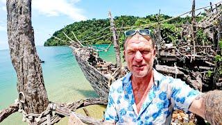 Best Beach Bar in Thailand, The Hippie Hay, Buffalo Beach Koh Phayam Thailand.  VLOG 139