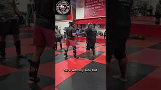 Muay Thai Coach Britt in Class Las Vegas Combat Academy