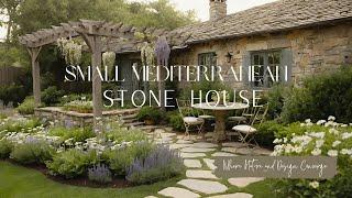 Rustic Elegance Redefined: A Small Mediterranean Stone House Retreat