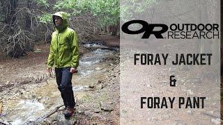 Outdoor Research Foray Jacket & Foray Pant | Tested & Reviewed