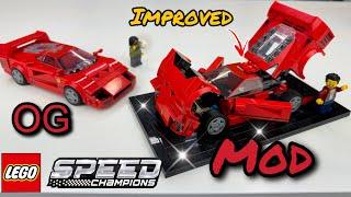 ULTIMATE Ferrari F40 Mod from MadDad Bricks! (LEGO Speed Champions)