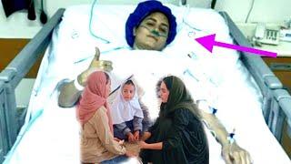 Siddiqa's return home: Siddiqa's discharge from the hospital and her return home