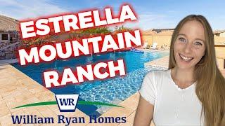 Living in Goodyear Arizona  Estrella Mountain Ranch BEST NEW Build Homes  HOME TOUR