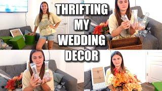 WEDDING DECOR Thrift With me + HAUL | DIY Wedding Decor