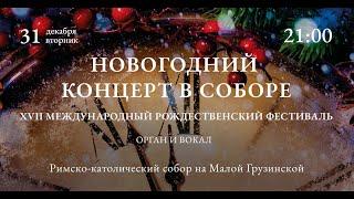 Новогодний концерт в соборе. Орган и вокал – прямой эфир концерта в Соборе