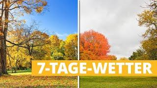 7-Tage-Wetter: Von Tristesse bis zu goldenen Momenten