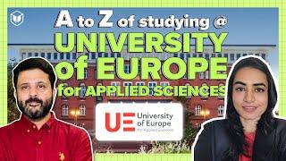 Study at University of Europe for Applied Sciences | Study in Germany | UE Germany ft. @UEGermany