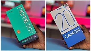 INFINIX Note 30 Pro vs TECNO Camon 20 Pro. FULL COMPARISON