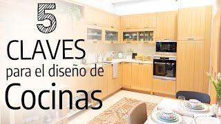 5 CLAVES para DISEÑAR tu COCINA