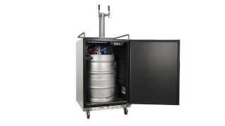 Full Size Dual Tap Built-In Outdoor Kegerator- KC7000SSODTWIN