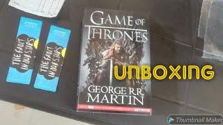 Game Of Thrones Book 1 unboxing