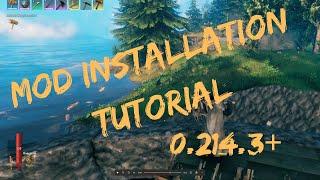 Valheim(0.214.3) mod install tutorial using r2modman