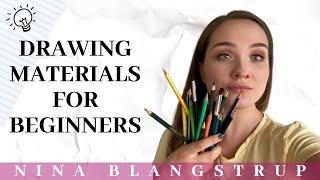 Drawing Materials for Beginners - My Art Supply Tips