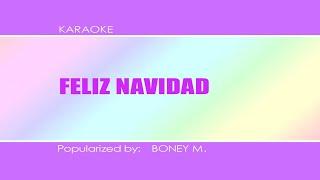 Boney M. - Feliz Navidad (Magic Sing App Karaoke/Instrumental) 