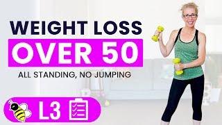 35 Minute WEIGHT LOSS Workout for Women Over 50, Total Body STRENGTH at Home