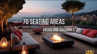 70 seating areas