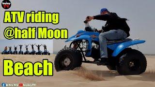 ATV RIDING @ HALFMOON BEACH | SAUDI ARABIA | brybryTV