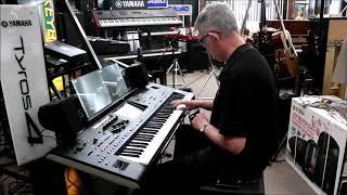 Leith Playing the New Yamaha Genos at Prestige Pianos and organs