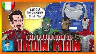 L'evoluzione di Iron Man / Tony Stark | TELL IT ANIMATED ITA