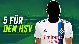 Trotz der Niederlage gegen den VfB: Top 5 Transfers für den HSV in der Bundesliga!