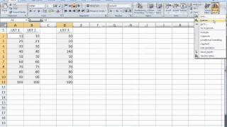 Identify Differences in Excel List using Go To Special