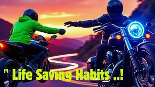 12 'Crazy' Biker Habits That Save Lives [ Bikers MUST KNOW ! ]