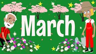 The Month of March An Exciting Animation Celebrating The 3rd Month of the Year!