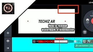 How to remove the kinemaster /hindi/ariz/techiz ar.