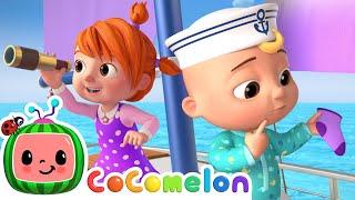 Row Row Row Your Boat (Sea Adventure Edition! ) | CoComelon Nursery Rhymes & Kids Songs