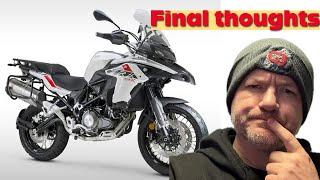 It’s time to return the Benelli TRK502X. Final thoughts.