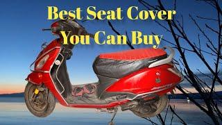 ARYAN AESTHETICS TJ13 FOAM Single Bike Seat Cover For TVS Jupiter Unboxing- TECHNO MOON