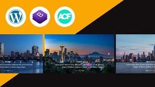 How to add Bootstrap 4 slider on WordPress site with content editing using ACF Pro Repeater Field