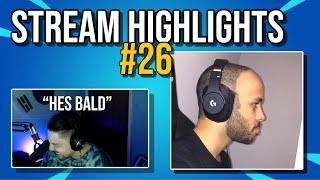 NRG HAMLINZ IS BALD NOW!? xBioticz STREAMHIGLIGHTS #26