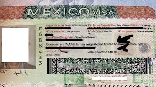 Mexico visa 2023 | This is How to apply