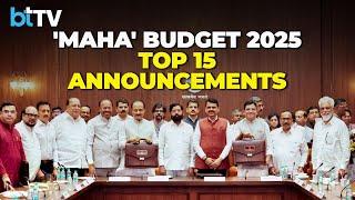 Maharashtra Budget: Key Announcements| Mumbai's 3rd Airport, Vadhvan Port, Metro, Ladki Bahin Yojana