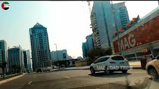 BUSINESS BAY DUBAI | BUSINESS BAY WATER CANAL | BUSINESS BAY  CROSSING | DUBAI DRIVE | DUBAI DRIVING