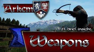 Arkem - A quick glance at the first weapons