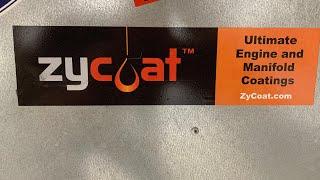 ZYCOAT Thermal Coating:  First Spray, Great Results