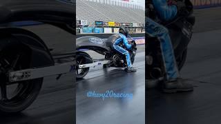 XDA| Test & Tune|”Daddio” forgets to put the bike in gear! #dragracing #dragrace #dme