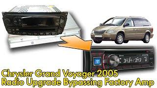 Chrysler Voyager 2005 Factory Radio and Amplifier Bypass