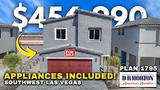 NEW Affordable 4 Bedroom Homes in Las Vegas | DR Horton Cambria Bay Grand Opening Tour