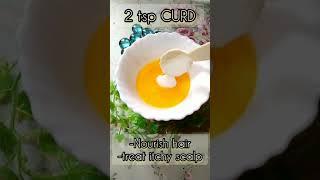 Egg hair growth mask | straight hair in just 1 use | hair growth challenge | hair growth mask